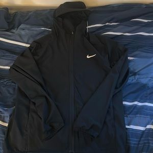 Nike hooded track jacket